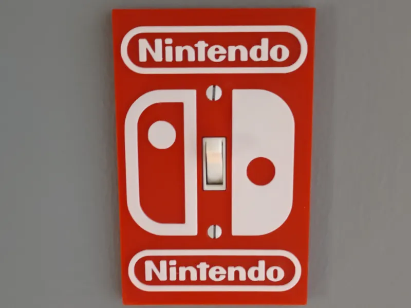 Nintendo Light Switch Cover