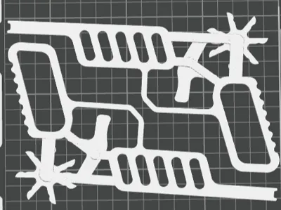 Two Rubber Band Guns for big Hands 