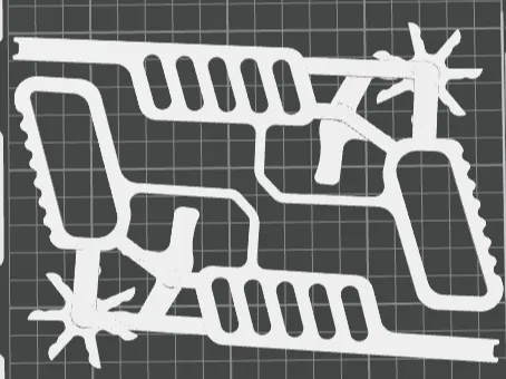 Two Rubber Band Guns for big Hands 