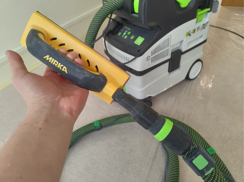 Mirka Handy Hand Sander to Festool Hoover Adapter