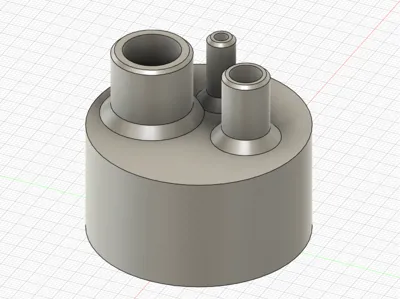 Dual Grey Water Waste Adapter for 50mm PVC Pipe