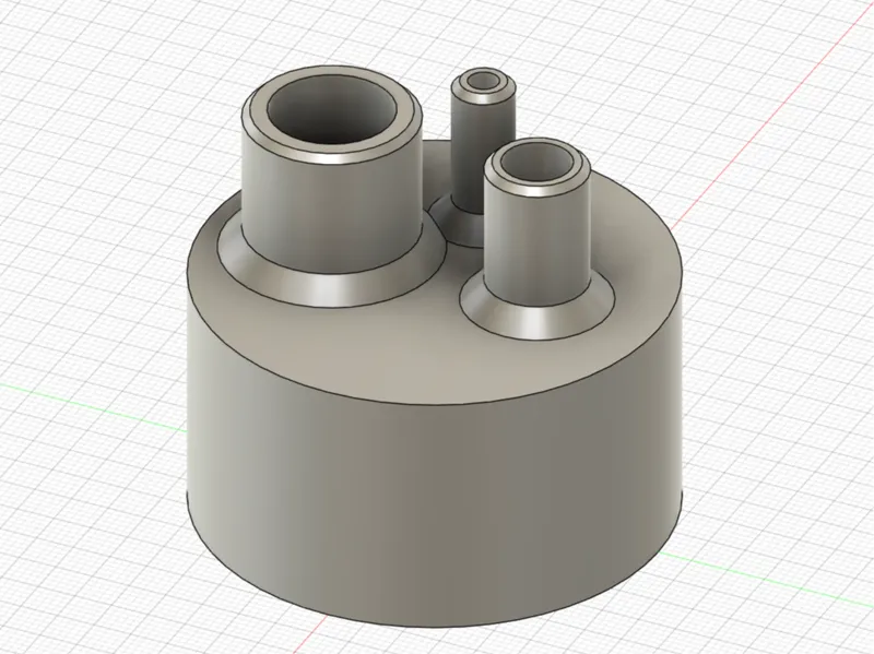 Dual Grey Water Waste Adapter for 50mm PVC Pipe