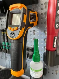 Support de thermomètre infrarouge pour panneaux Ikea Skadis et Küpper — photo 1