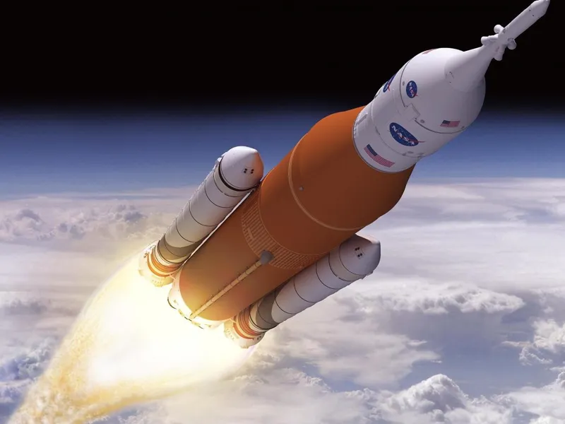 Artemis 1 Leaves Atmo-Lithophane
