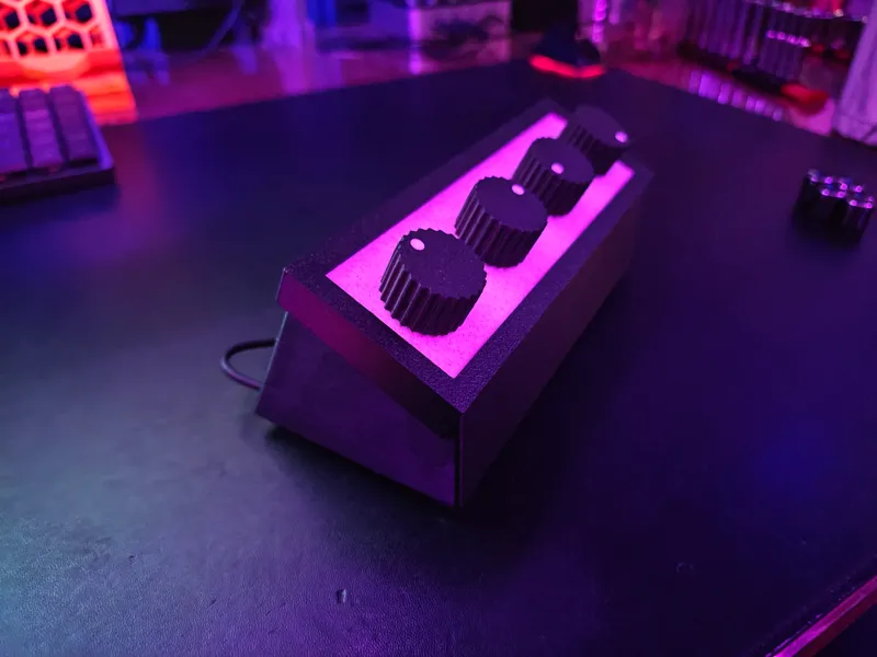 Deej Desktop Shroud (Case for potentiometer)