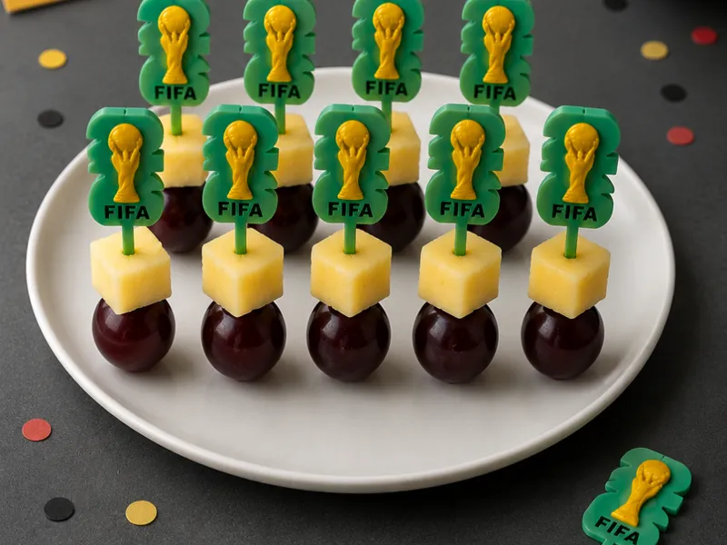 WM26 / Fifa Käse-Obst-Spieße