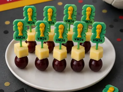 World Cup 2026 / FIFA Cheese-Fruit Skewers