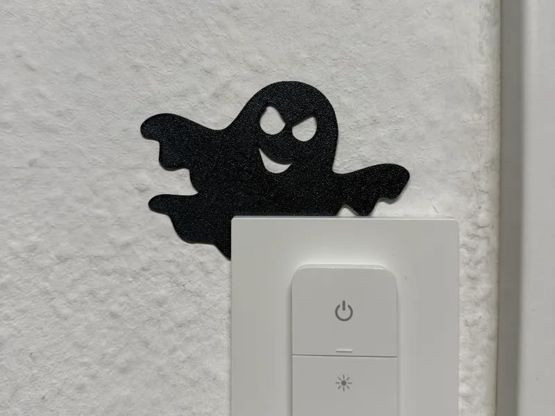 Geist Halloween Deko Lichtschalter 