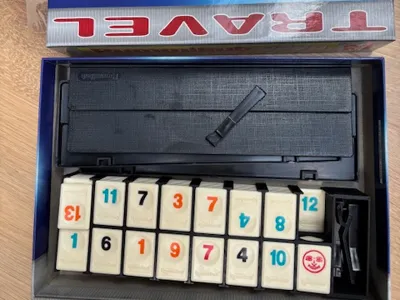 Storage kit for the official Rummikub travel set