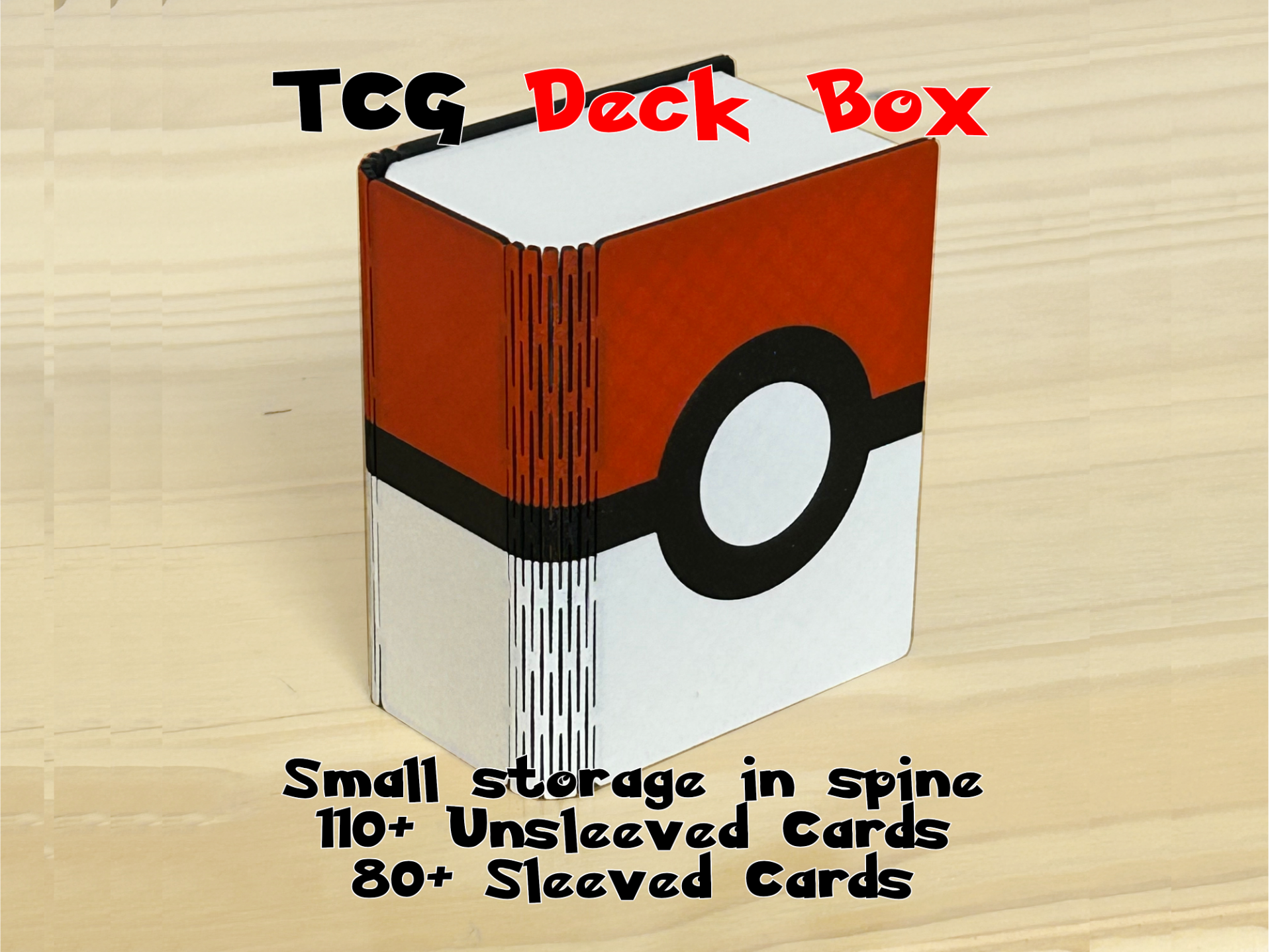 TCG Deck Box - Pokeball