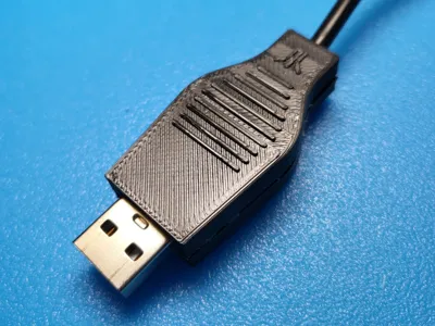 D9 Atari Joystick plug cover for USB A