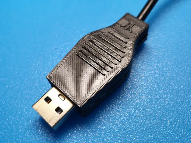 D9 Atari Joystick plug cover for USB A