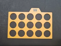 Numbered Tabs 0 - 12
