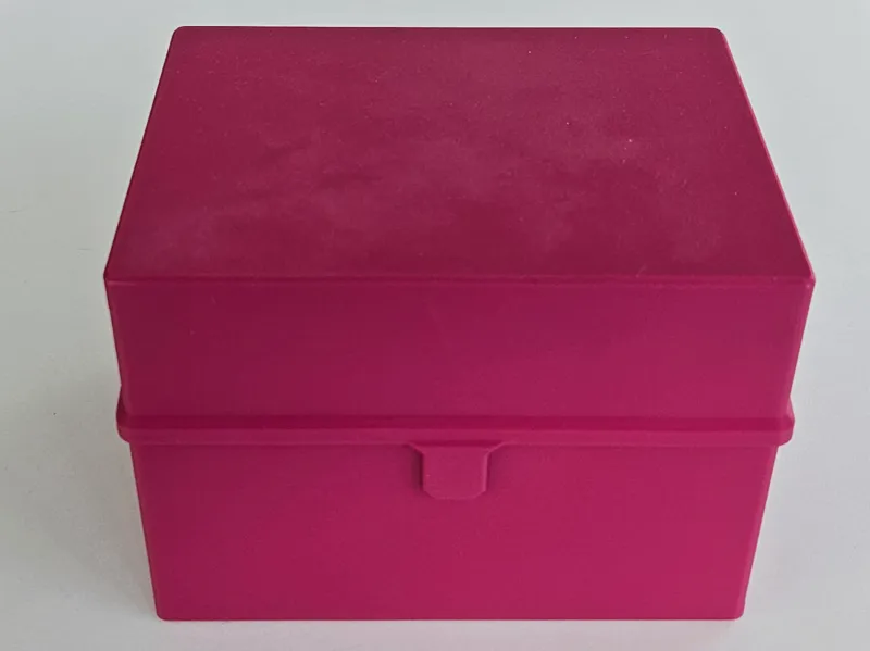 3x5 Index Card Box with Monthly Tabs