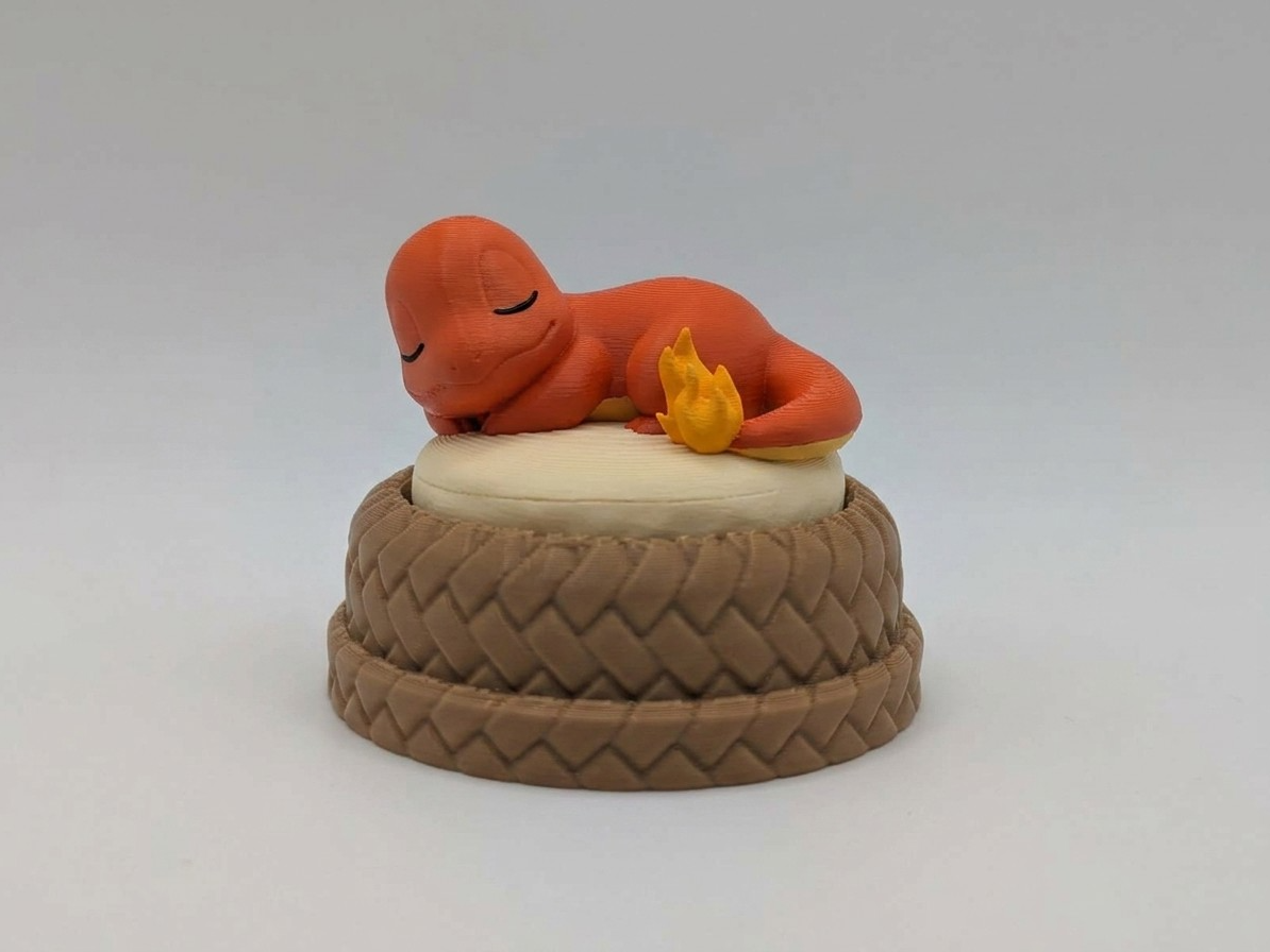 #0004 Charmander - Sleeping Pokemon Clicker