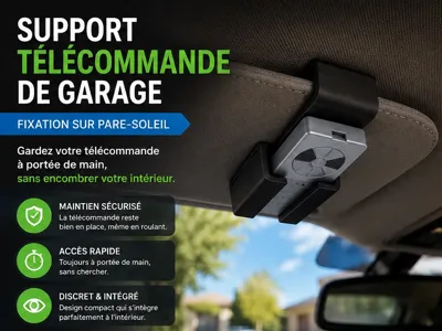 Chamberlain garage remote car holder