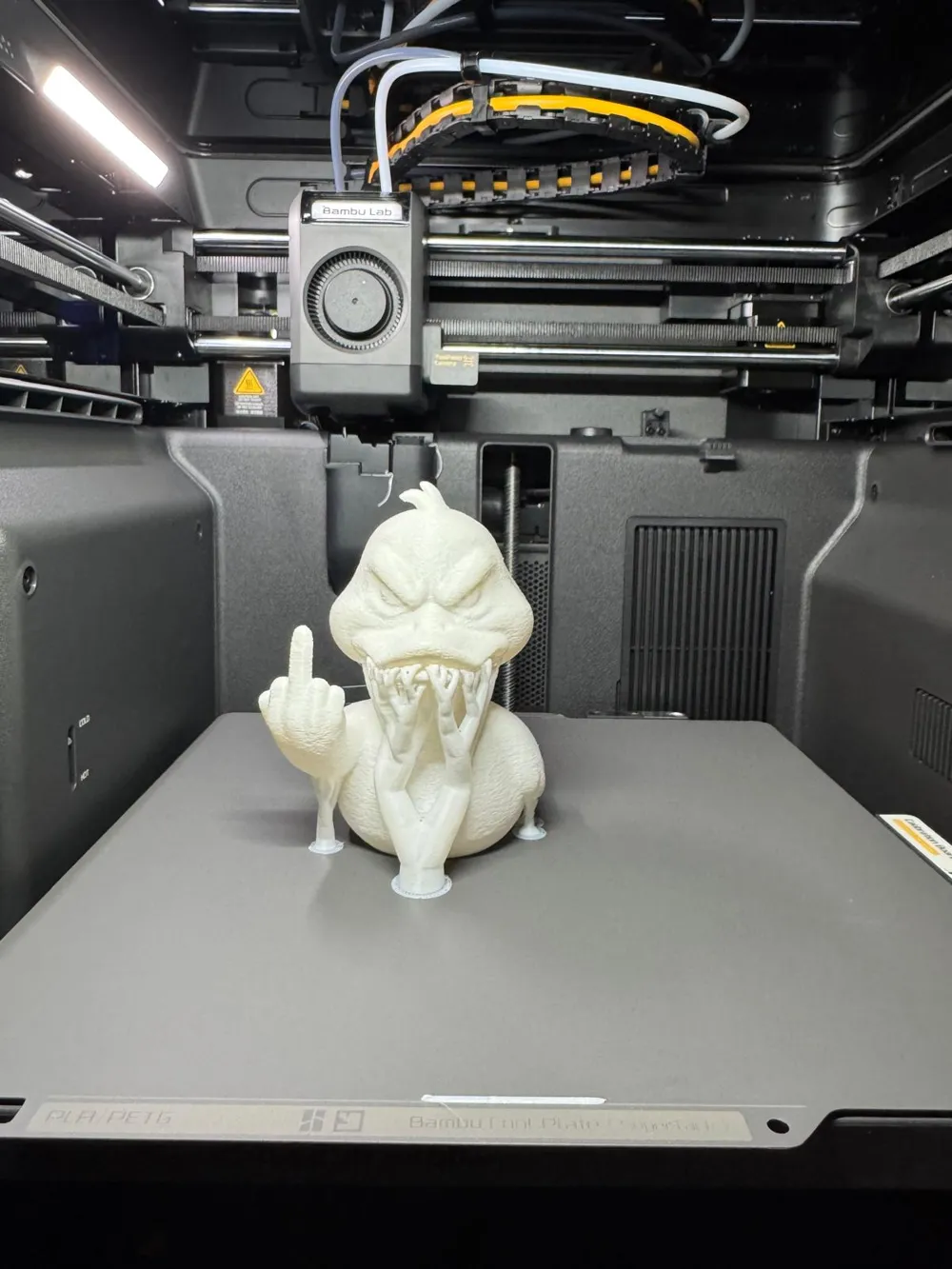 Middle Finger Duck LED - Free 3D Print Model - MakerWorld