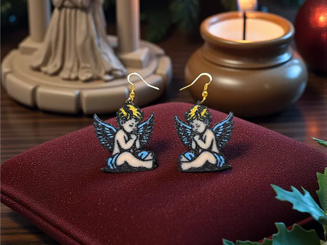 Baby Angel earrings