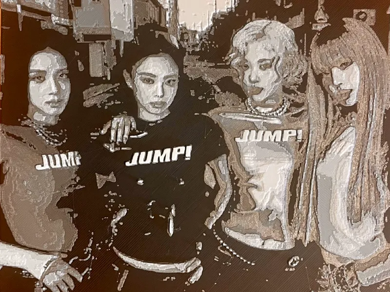 Hueforge Blackpink JUMP