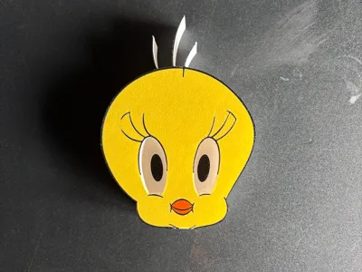 Tweety Bird Wall Art His Eyes Follow you 