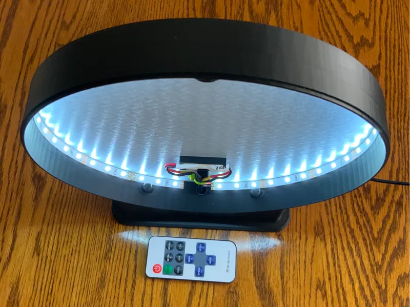 240mm Lightbox Back and Stand for MZIP Lightboxes
