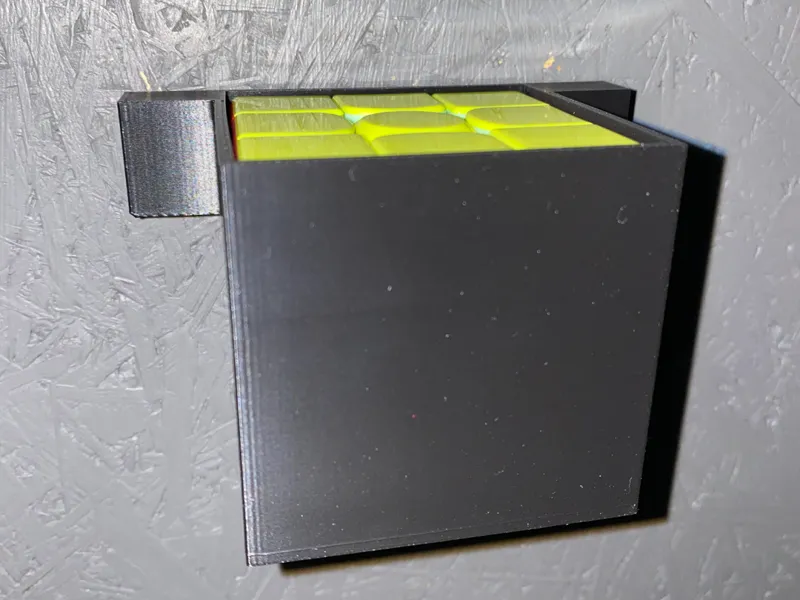 Wall Mounted Rubik's Cube Holder