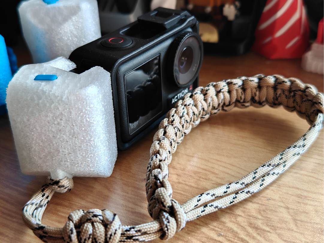Miniatura 1 do modelo 3D DJI 大疆Action3/4/5Pro通用便携手柄(手感很好！) v2.0