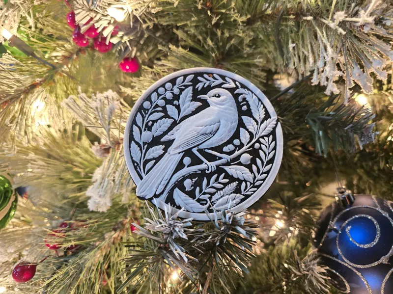 Mockingbird Christmas Decoration V4