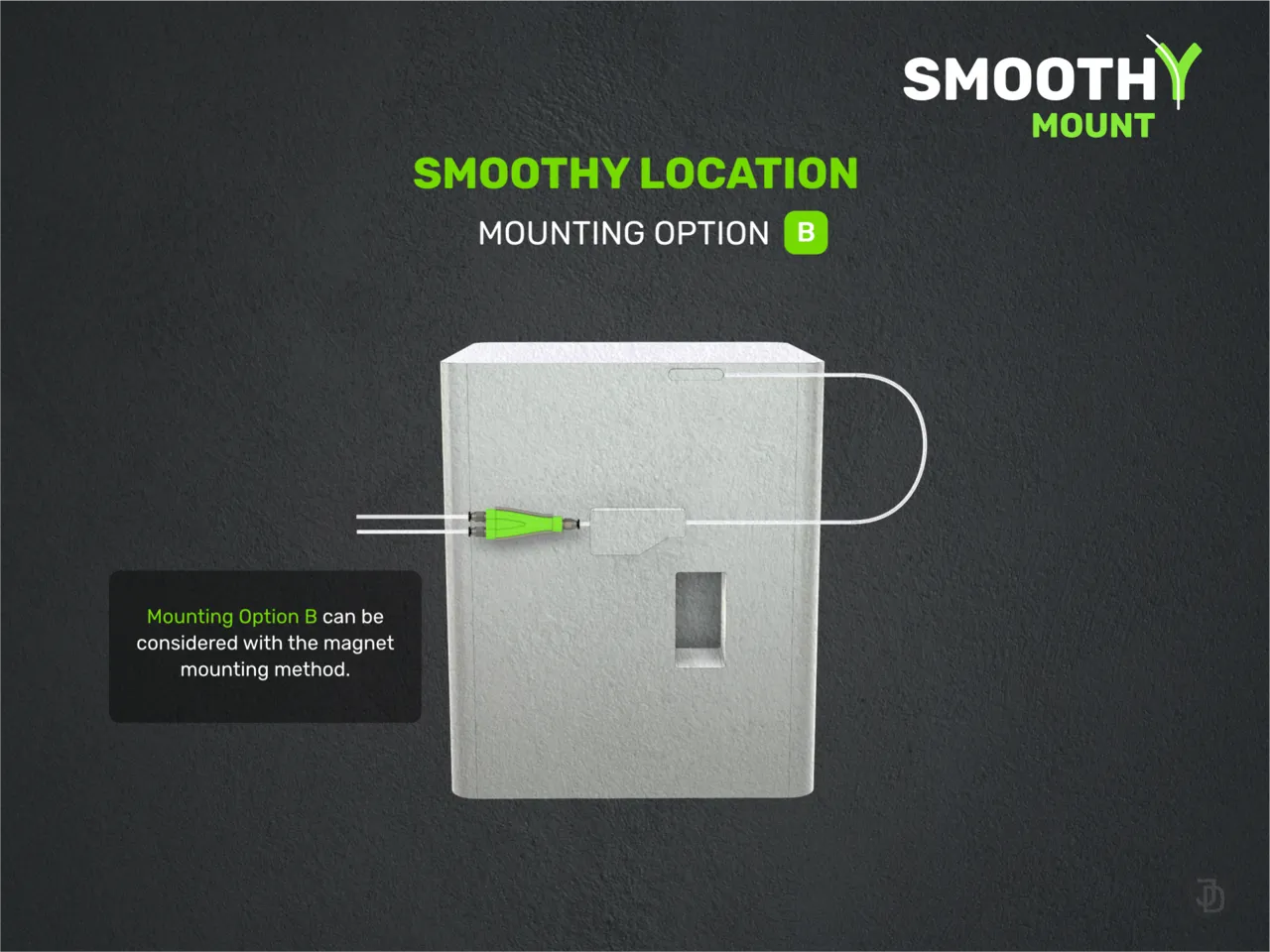 The Smoothy Mount - For The Smoothy Y Splitter view 4