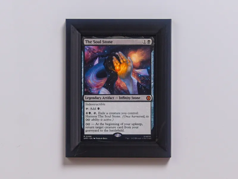 TCG/Playing Card Magnetic Toploader Picture Frame