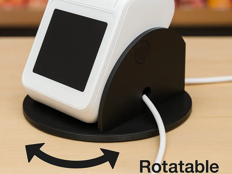 SumUp Solo mit Drucker – rotierende Halterung