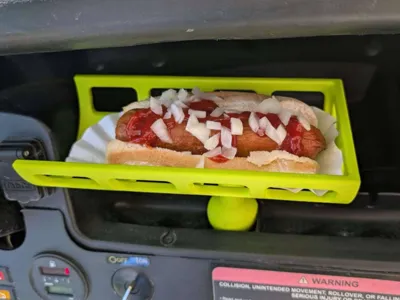 Golf Cart Hot Dog Holder