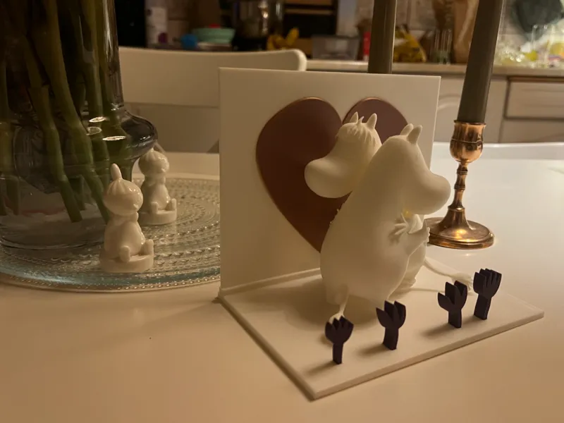 Moomin and Snorkmaiden Love
