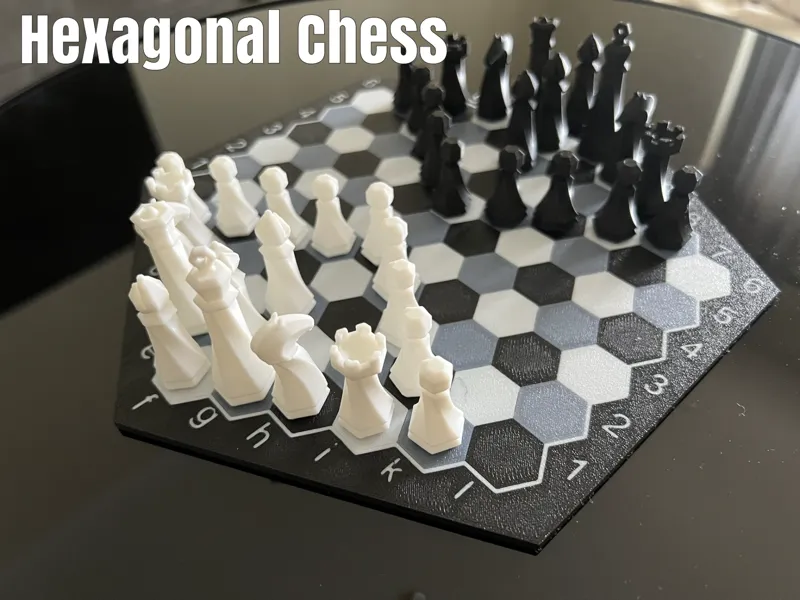 Hexagonal Chess Set