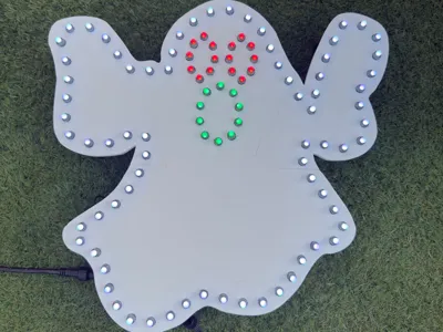 Led ghost for 12mm led pixels XLIGHTS 100 NODE 