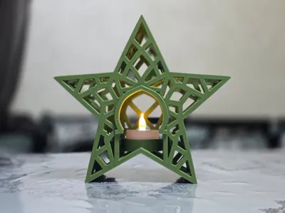 Moroccan Style Star Lamp