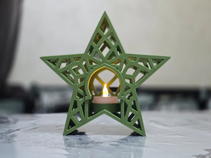 Sternen-Lampe im marokkanischen Stil
