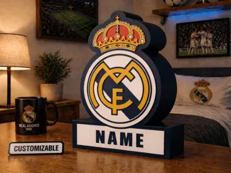 Hucha Real Madrid personalizada