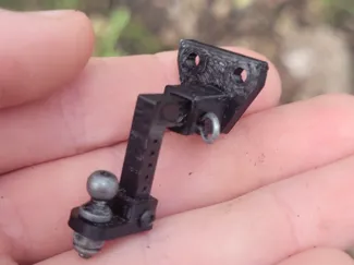 Trx4m fully adjustable drop hitch