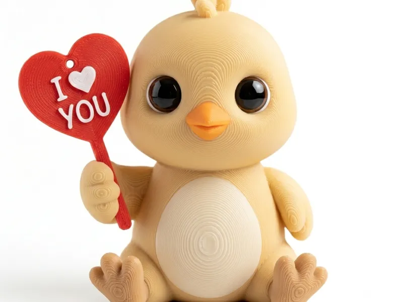 I heart you chicken