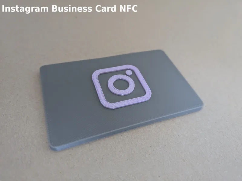 NFC Instagram Card (NO AMS REQUIRED)