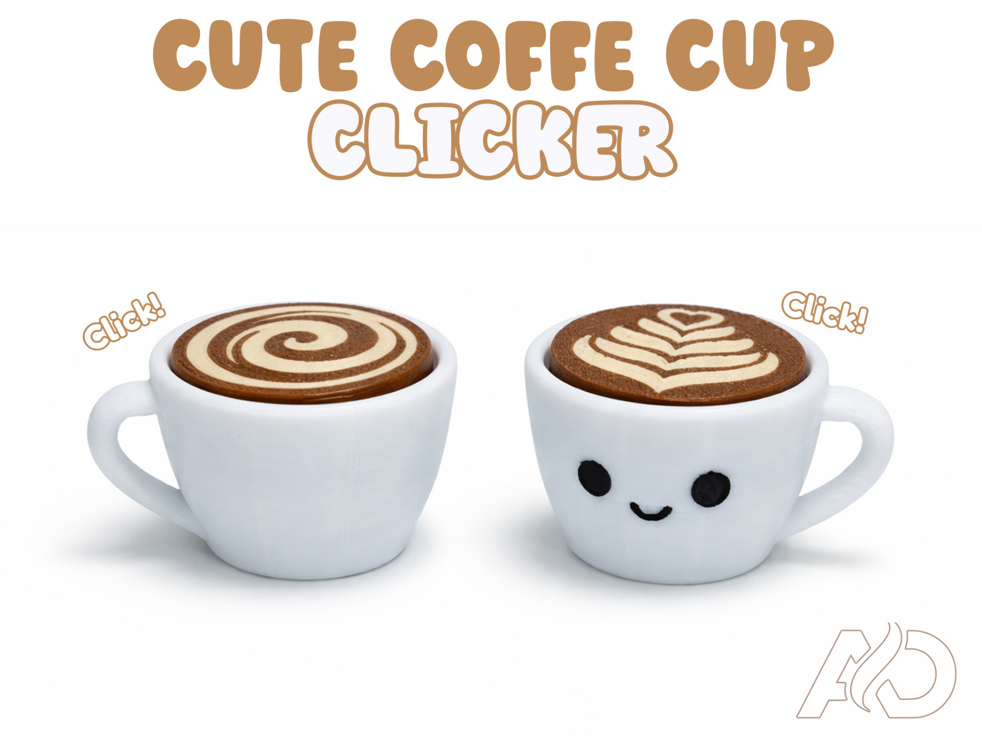 CUTE COFFE CUPS CLICKER
