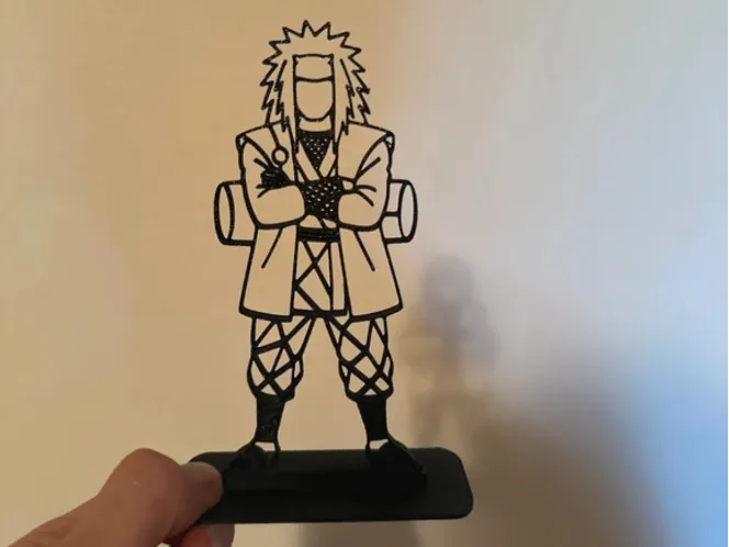 Jiraya-Naruto line art