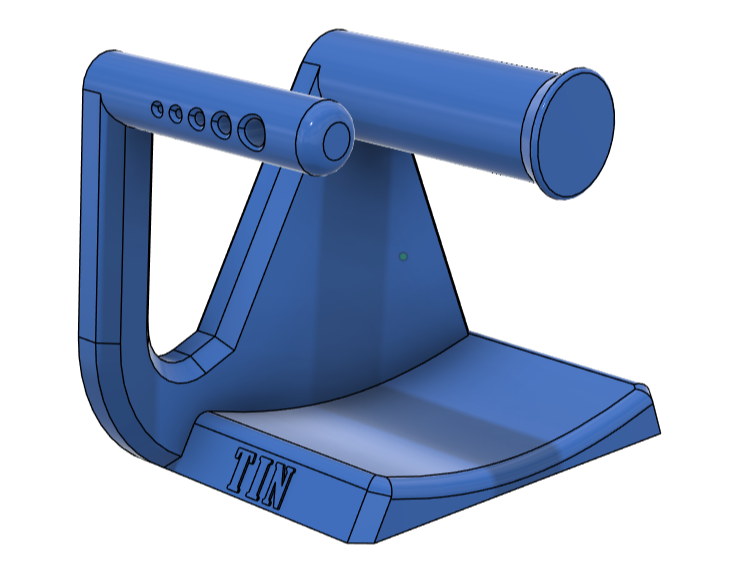 Solder spool holder 