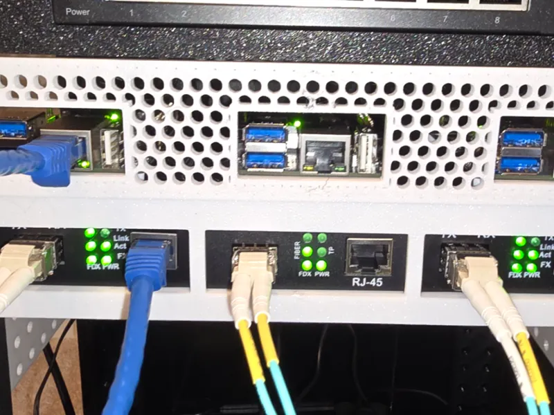 Media Converter 10" Rack Mount