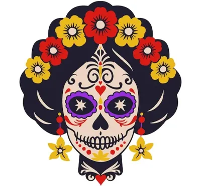 catrina keychain
