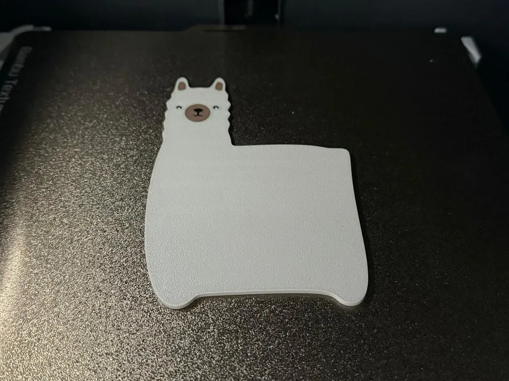 Alpaca coaster by SabreDesign MakerWorld: Download Free 3D Models