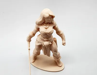 Amazonian Warrior Miniature by Triple G Workshop - MakerWorld