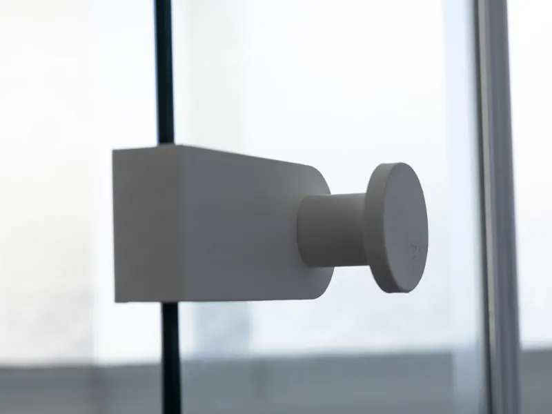 Universal Shower Enclosure Hook (3mm to 9mm)