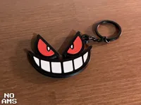 Gengar Face Keychain